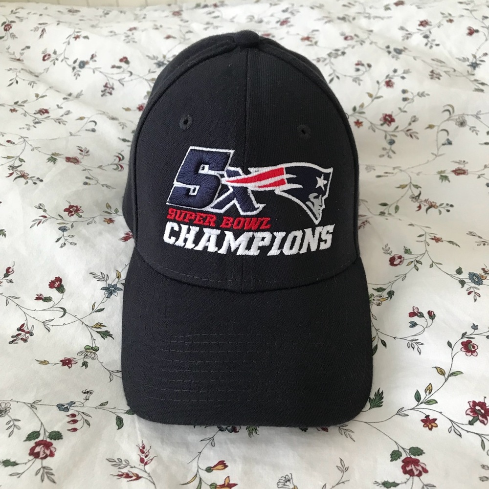 5x Super Bowl Champs Patriot Hat